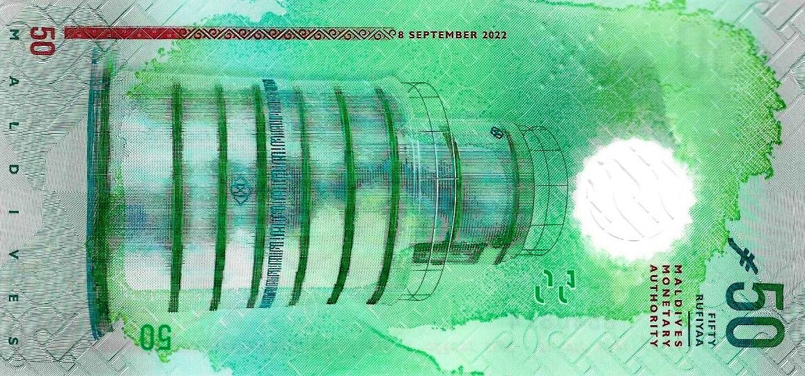 Maldivas - 50 Rufias 2022 (# 28b)