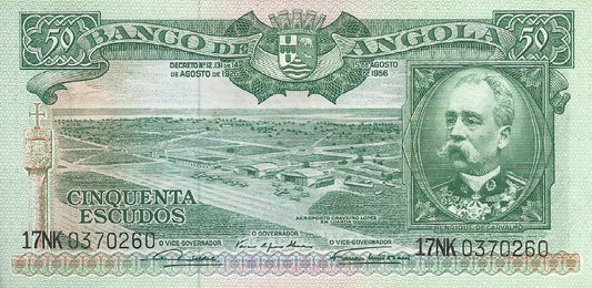 Angola - 50$00 1956 (# 88)