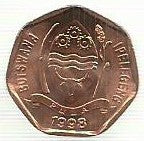 Botswana - 5 thebe 1998 (Km# 26)