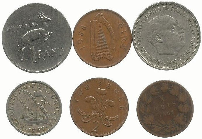 Moeda estrangeira - Várias