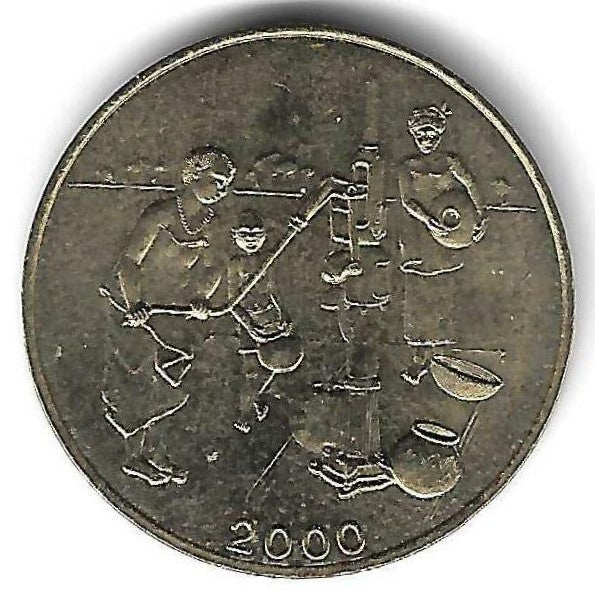 West African States - 10 Francos 2000 (Km# 10)