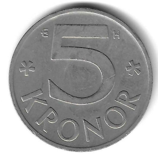 Suecia - 5  Kronor 2004 (Km# 853)