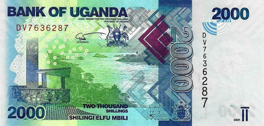 Uganda - 2000 Shillings 2021 (# 50f)