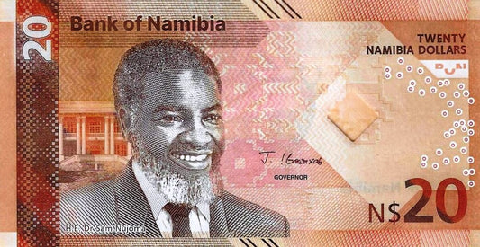 Namibia - 20 Dolares 2025 (# 21a)