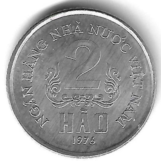 Vietname - 2 Hao 1976 (Km# 12)