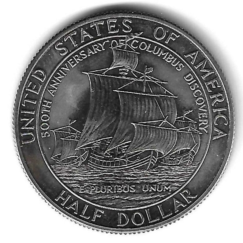 USA - 50 Cents 1992 (Km# 237) Colombo
