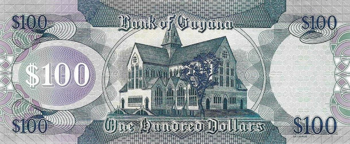 Guiana - 100 Dolares 2022 (# 36e)