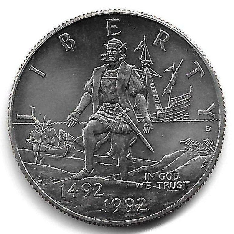 USA - 50 Cents 1992 (Km# 237) Colombo