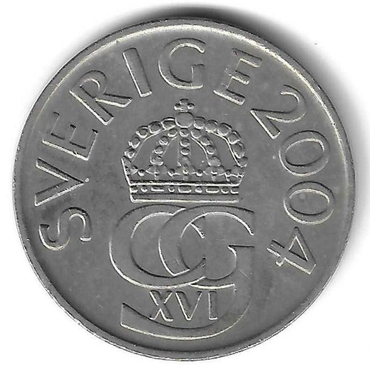 Suecia - 5  Kronor 2004 (Km# 853)
