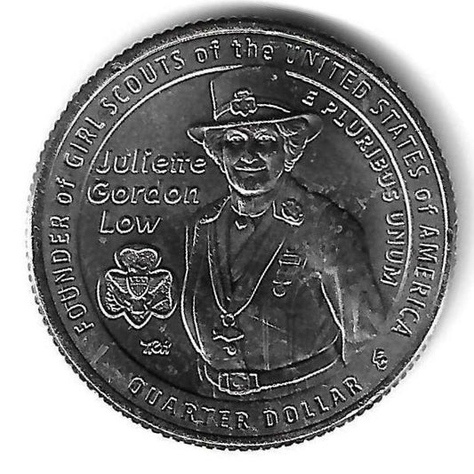 USA - 25 Cents 2025 (Km# 810) Juliette Gordon