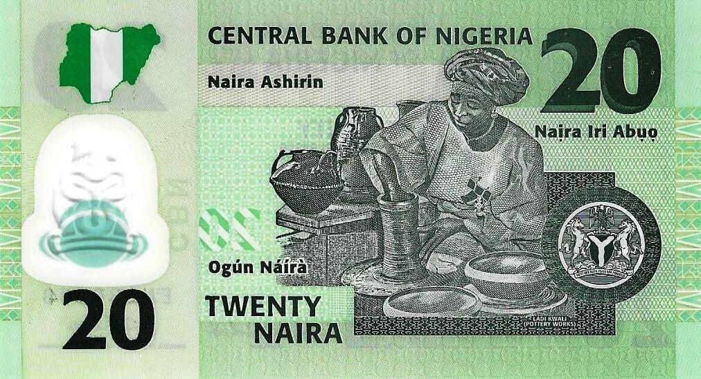 Nigeria - 20 Naira 2006 (# 34a)