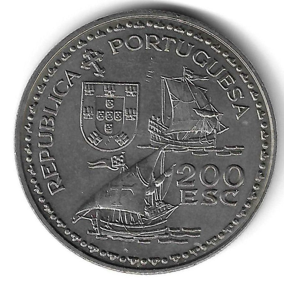 Portugal - 200$00 1994 (Km# 670)     Henrique Navegador