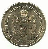 Serbia - 1 Dinara 2020 (Km# ..)