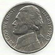 USA - 5 Cents 1963 (Km# A192)
