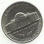 USA - 5 Cents 1988 (Km# A192)
