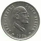 Africa Sul - 5 Centimos 1976 (Km# 84)