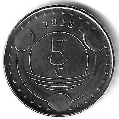 Curaçao - 5 Centimos 2025 (Km# ..)