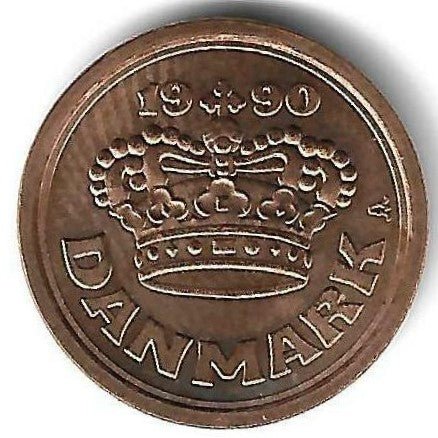 Dinamarca - 25 Ore 1990 (Km# 868.1)