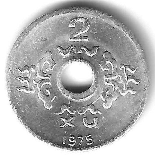 Vietname Sul - 2 Xu 1975 (Km# A9)