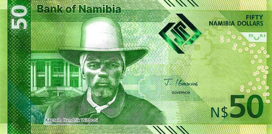 Namibia - 50 Dolares 2025 (# 22a)