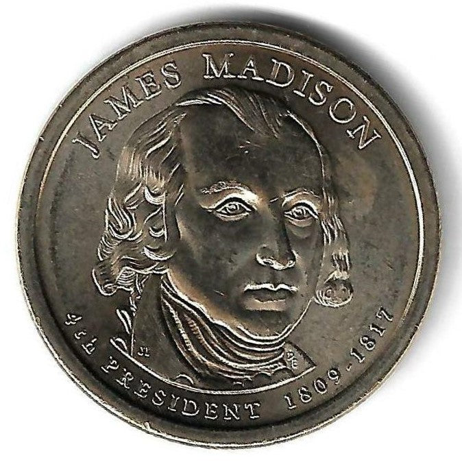 USA - 1 Dolar 2007 (Km# 404) James Madison