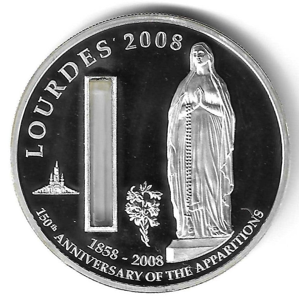Palau - 1 Dolar 2008 (Km# 154) Nº Srº Lurdes