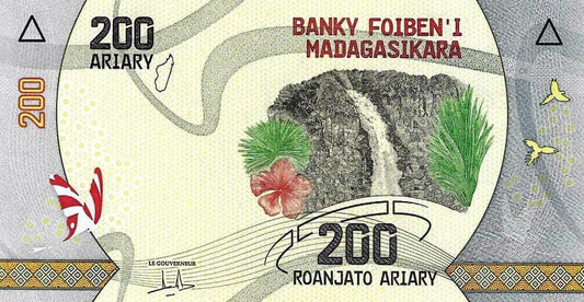 Madagascar - 200 Ariary 2022 (# 98b)