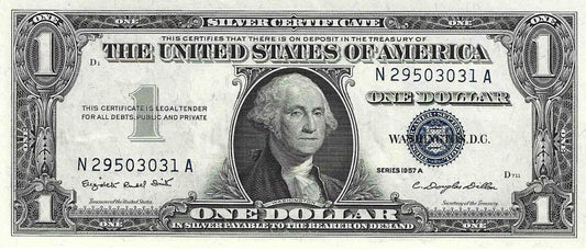USA - 1 Dolar 1957 (# 419a)