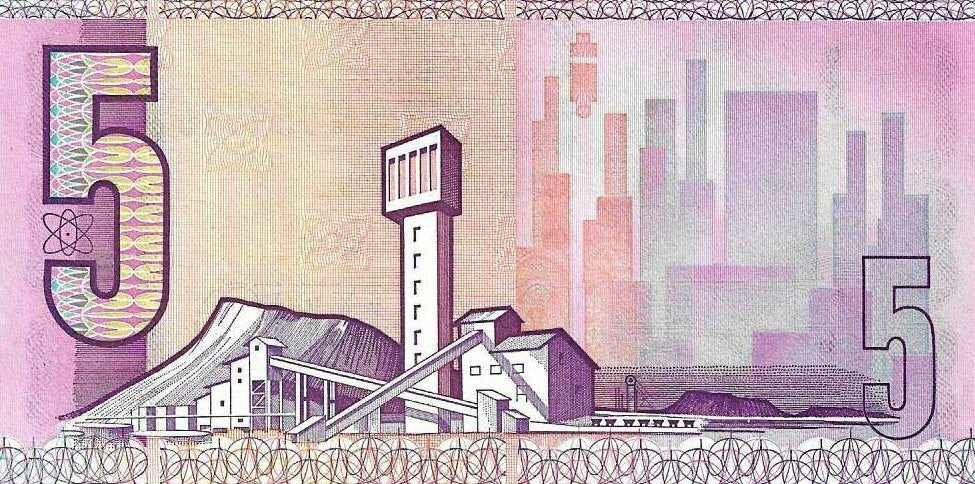 Africa Sul - 5 Rands 1981/89 (# 119c)