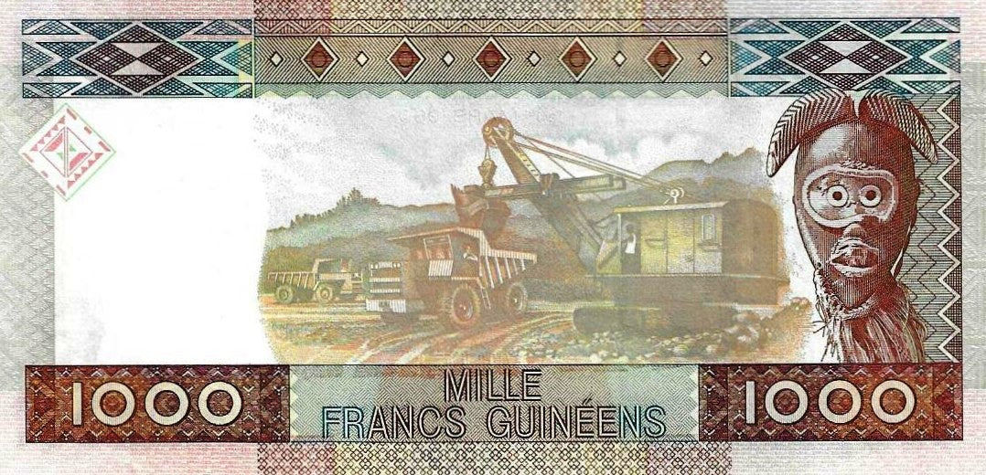 Guine B. Central - 1000 Francos 2006 (# 40)