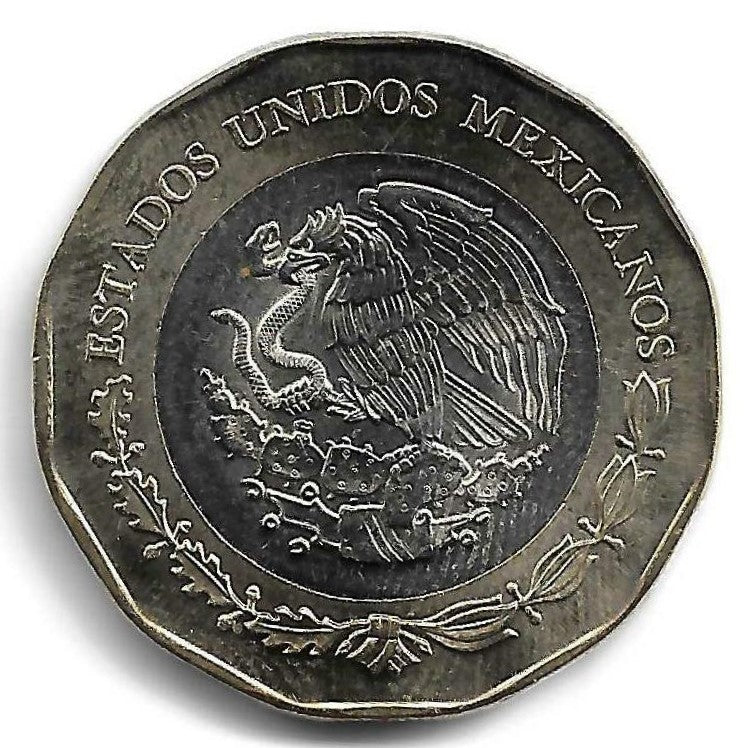 Mexico - 20 Pesos 2023 (Km# 1001) Academia Militar