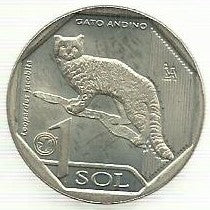 Peru - 1 Sol 2019 (Km# ..) Gato Andino