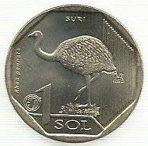 Peru - 1 Novo Sol 2018 (Km# ...) Suri