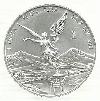 Mexico - 1 Onça Prata 2017 (Km# 639)