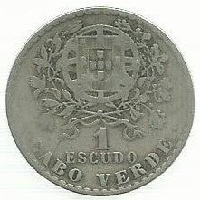 Cabo Verde - 1$00 1930 (Km# 5)