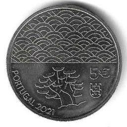 Portugal - 5 Euro 2021 (Km# 925) Arte da Laca