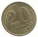 Brasil - 20 Centavos 1956 (Km# 562)