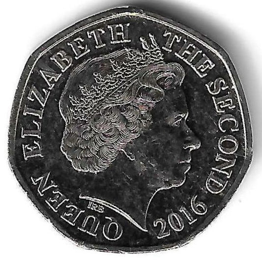 Jersey - 20 Pence 2016 (Km# 107)