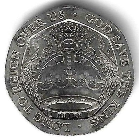 Gibraltar - 20 Pence 2023 (Km# ..)