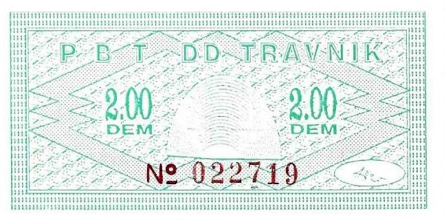 Bosnia Herzegovina - 2 Dem 1994 (# Nl)