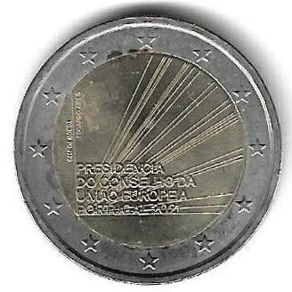 Portugal - 2 Euro 2021 (Km# ..) Presidencia