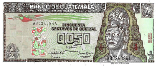 Guatemala - 50 Centavos 1992 (# 79)