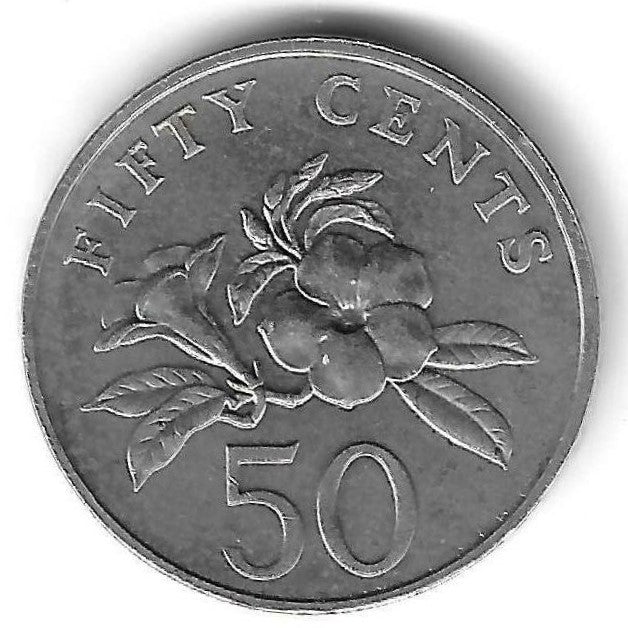Singapura - 50 Centimos 2005 (Km# 102)