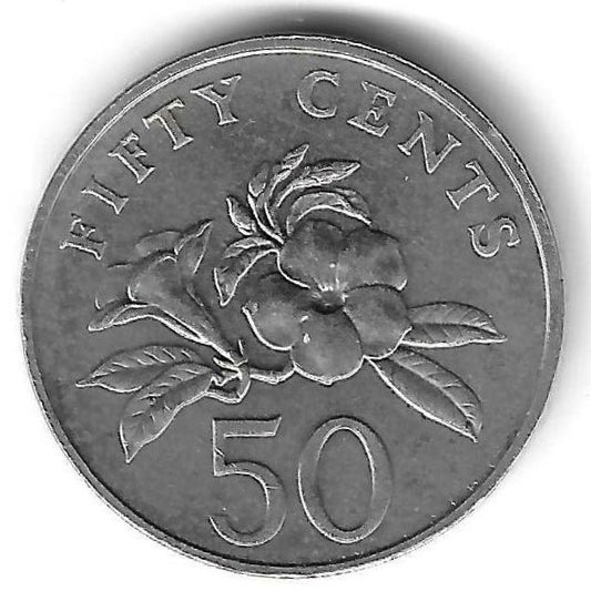 Singapura - 50 Centimos 2005 (Km# 102)