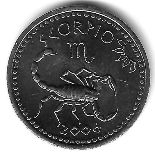 Somalilandia - 10 Shillings 2006 (Km# 16) Escorpiao