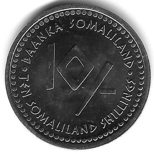 Somalilandia - 10 Shillings 2006 (Km# 16) Escorpiao