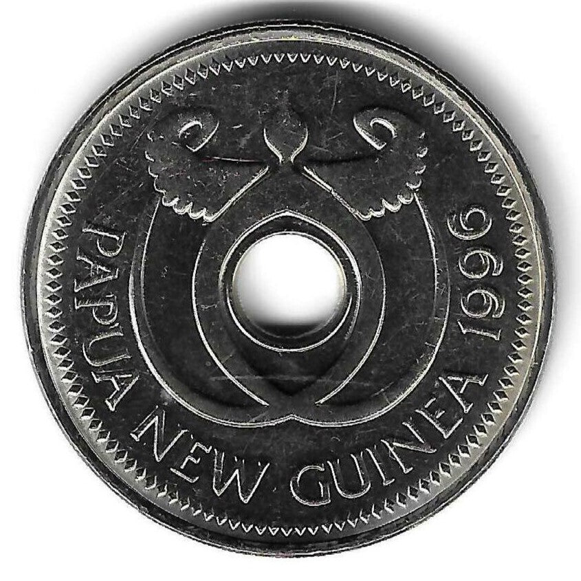 Papua Nova Guiné - 1 Kina 1996 (Km# 6)