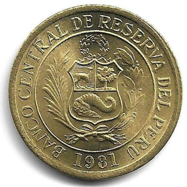Peru - 10 Soles 1981 (Km# 272)