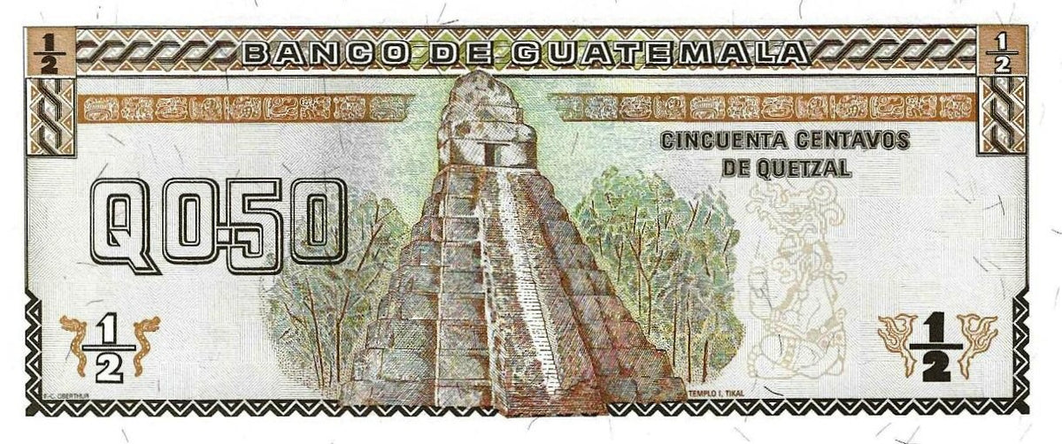 Guatemala - 50 Centavos 1992 (# 79)