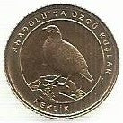 Turquia - 1 Kurus 2021 (Km# ..) Keklik